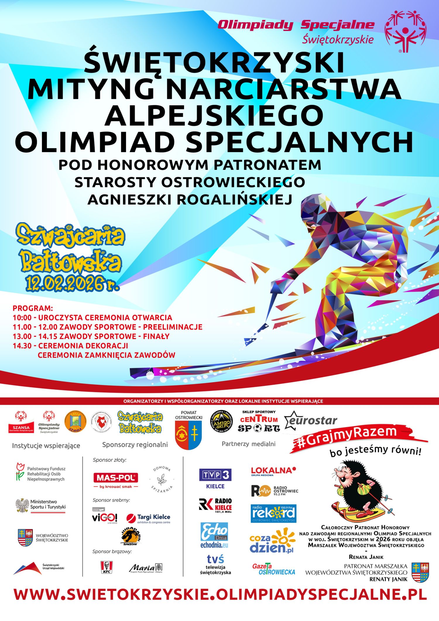 Świętokrzyski Mityng Narciarstwa Alpejskiego Olimpiad Specjalnych - Radio Kielce