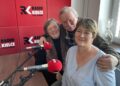 Na zdjęciu od lewej: Teresa Latańska, przewodnicząca KGW i członkowie Marek Mrówka i Marta Dragan / Fot. Grażyna Szlęzak-Wójcik - Radio Kielce