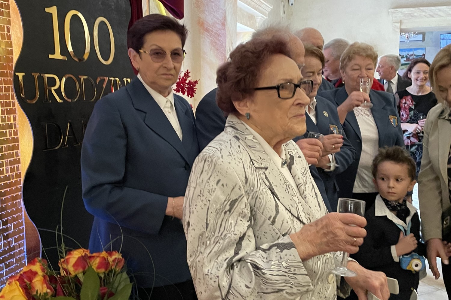 13.02.2026. Sandomierz. Setne urodziny Danuty Targowskiej / Fot. Grażyna Szlęzak - Radio Kielce