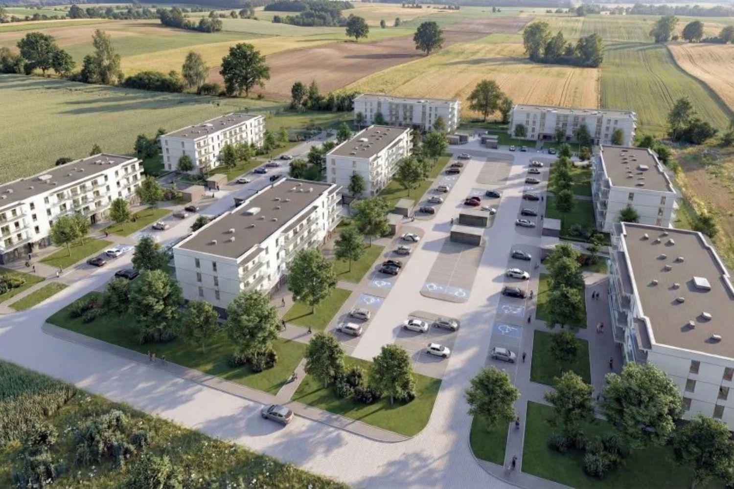 Mieszkaniowy boom w Kazimierzy Wielkiej. Przybędzie 8 nowych bloków