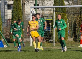 21.03.2026. Mecz 22. kolejki piłkarskiej Betclic 3. Ligi: Podlasie Biała Podlaska - Czarni Połaniec / Fot. Maciej Makuła - Radio Kielce