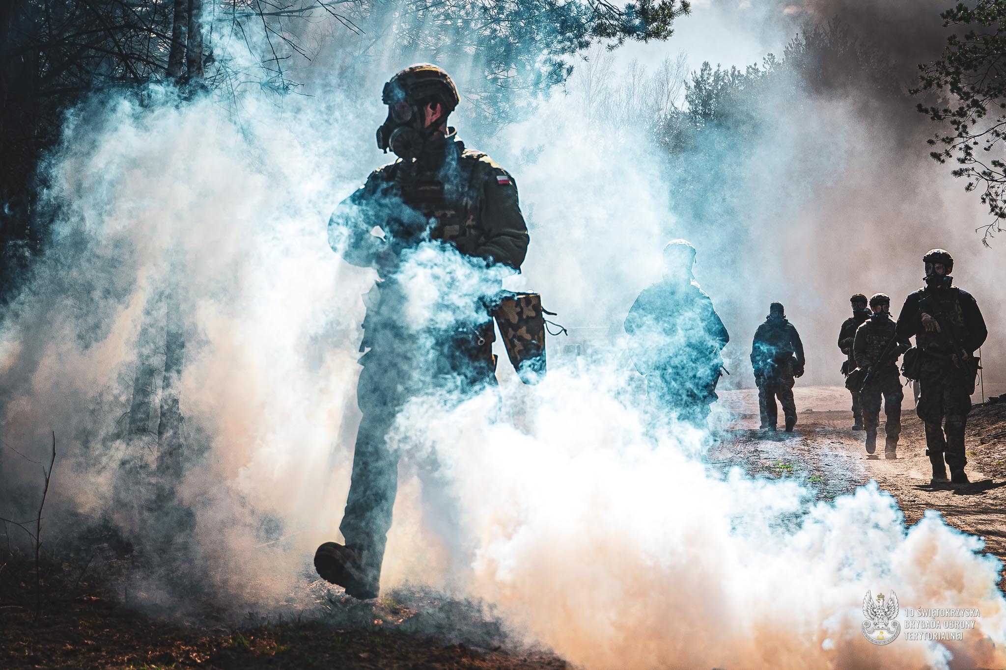Poligonowe szkolenie zapisane w zdjęciach