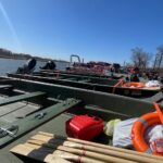 18.03.2026. Sandomierz. Przekazanie nowoczesnego sprzętu ratunkowego, zakupionego w ramach Programu Ochrony Ludności i Obrony Cywilnej, strażakom z OSP z powiatu sandomierskiego / Fot. Grażyna Szlęzak-Wójcik – Radio Kielce