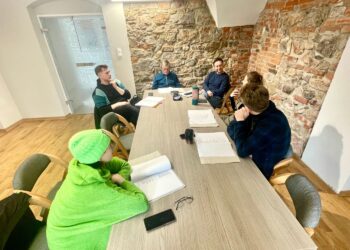 Teatr Lalki i Aktora „Kubuś” w Kielcach. Próby do „Wesela” Stanisława Wyspiańskiego / Fot. Dorota Klusek - Radio Kielce