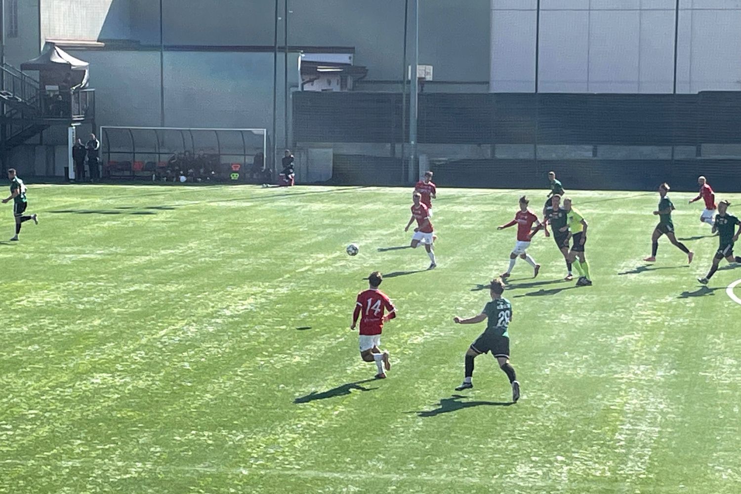 21.03.2026. Mecz 23. kolejki Betclic 3. Ligi: Wisła II Kraków - Star Starachowice / Fot. Jakub Rożek - Radio Kielce