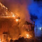 04.03.2026. Skarżysko-Kamienna. Pożar / Fot. Marek Sikora/www.SpottedSkarzysko.pl