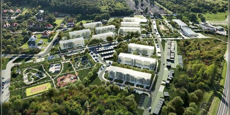 Osiedle Sosnówka - wizualizacja