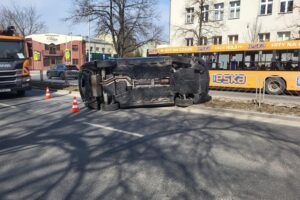 10.03.2026. Kielce. Ulica IX wieków Kielc / Źródło: policja