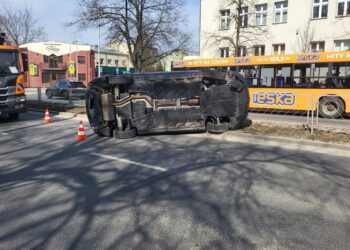 10.03.2026. Kielce. Ulica IX wieków Kielc / Źródło: policja