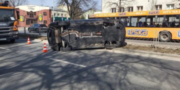 10.03.2026. Kielce. Aleja IX Wieków Kielc / Źródło: policja