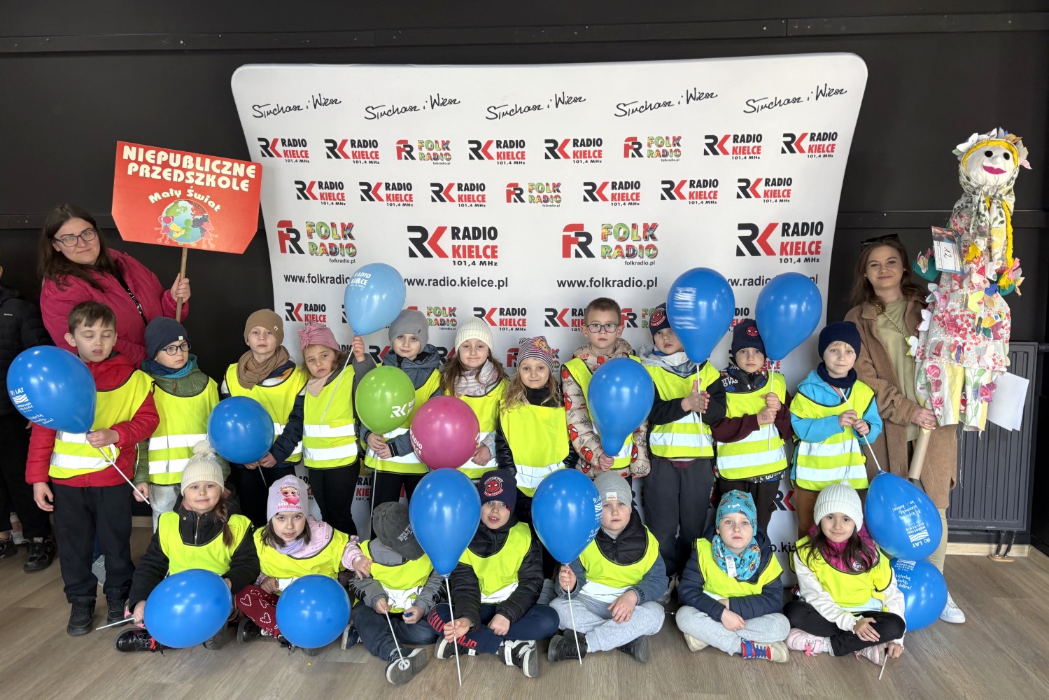 Radio Kielce. XV Konkurs na Najpiękniejszą Marzannę / źródło: Radio Kielce