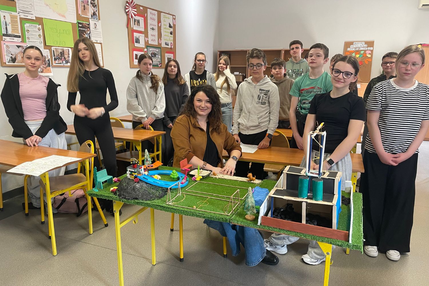 Uczniowie z Kielc stworzyli miasto dla nauki