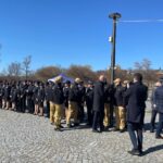 18.03.2026. Sandomierz. Przekazanie nowoczesnego sprzętu ratunkowego, zakupionego w ramach Programu Ochrony Ludności i Obrony Cywilnej, strażakom z OSP z powiatu sandomierskiego / Fot. Grażyna Szlęzak-Wójcik – Radio Kielce