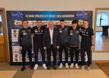 17.03.2026. Suchedniów. Konferencja prasowa KS Bank Spółdzielczy Orlicz 1924 Suchedniów / Fot. Maciej Makuła - Radio Kielce