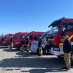 18.03.2026. Sandomierz. Przekazanie nowoczesnego sprzętu ratunkowego, zakupionego w ramach Programu Ochrony Ludności i Obrony Cywilnej, strażakom z OSP z powiatu sandomierskiego / Fot. Grażyna Szlęzak-Wójcik – Radio Kielce