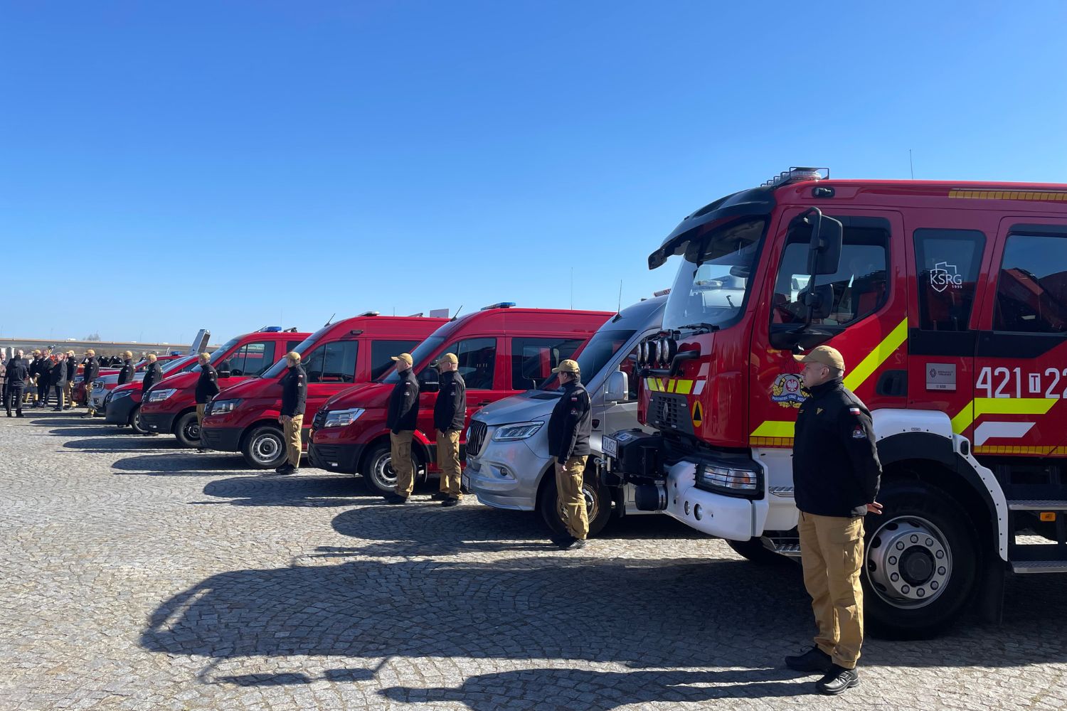 Strażacy z Sandomierza z nowym sprzętem