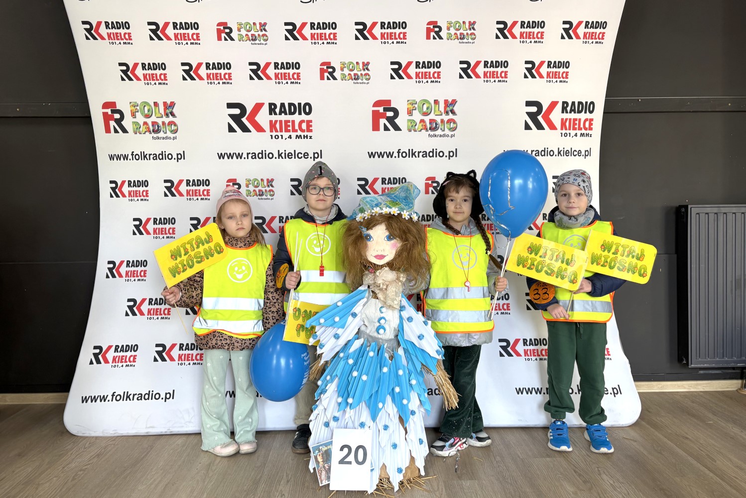 Radio Kielce. XV Konkurs na Najpiękniejszą Marzannę / źródło: Radio Kielce