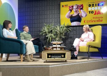 Wiktoria Czyżewska - gość programu „Dzień dobry, to Ja! Rozmowy inne niż wszystkie w Radiu Kielce” / Fot. Magdalena Ludwinek - Radio Kielce