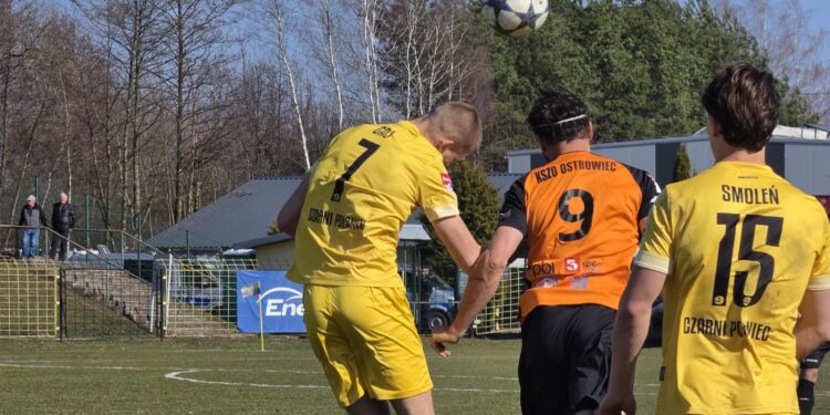 14.03.2026. Połaniec. Mecz Czarni Połaniec - KSZO 1929 Ostrowiec / Fot. Maciej Makuła - Radio Kielce