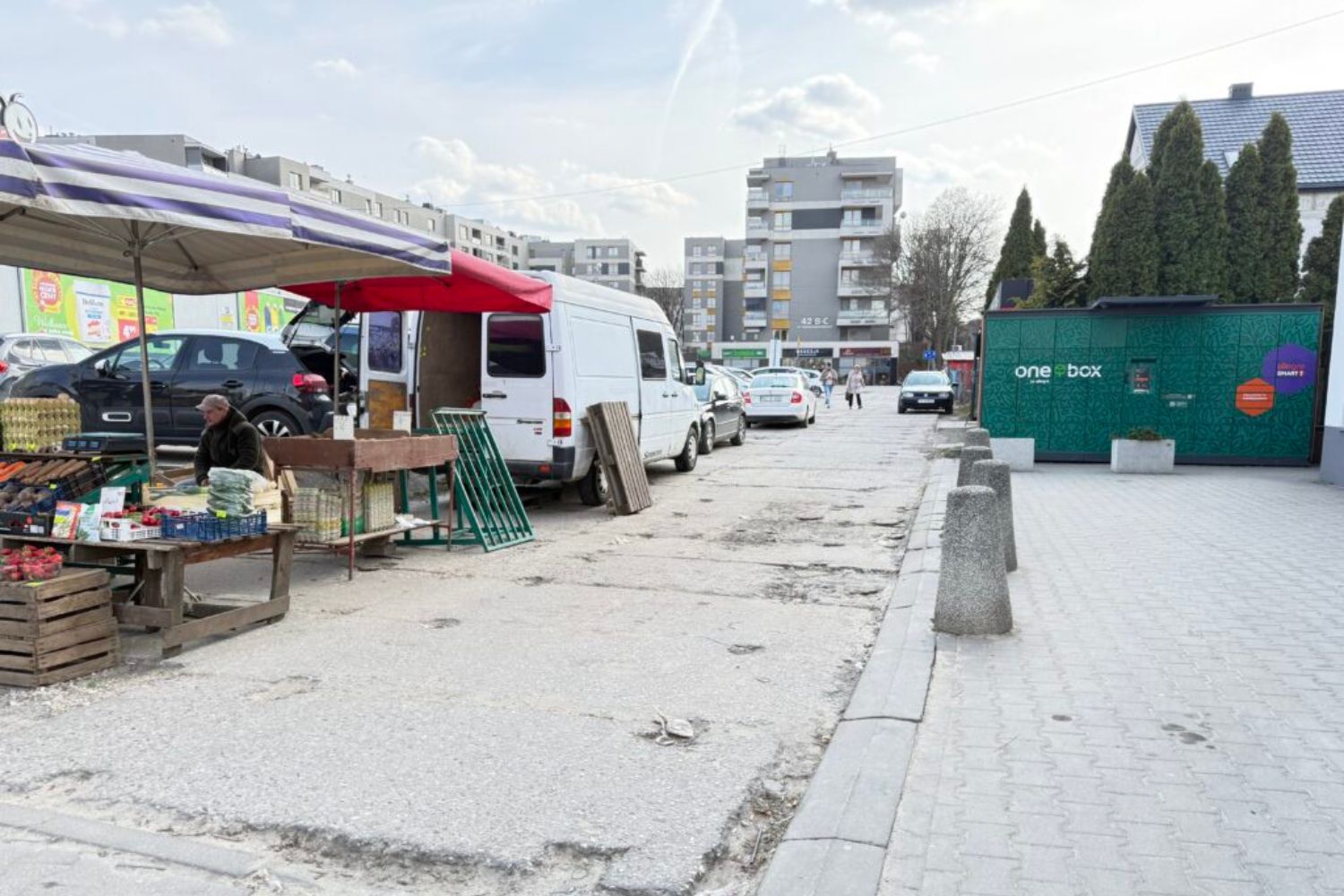 Utrudnienia dla kierowców na osiedlu Barwinek