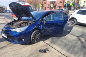 10.03.2026. Kielce. Ulica IX wieków Kielc / Źródło: policja