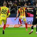 Korona prowadziła, ale wraca do Kielc bez choćby punktu - Radio Kielce 16.03.2026. Szczecin. Mecz 25. kolejki PKO BP Ekstraklasy: Pogoń Szczecin - Korona Kielce / Fot. PAP/Marcin Bielecki