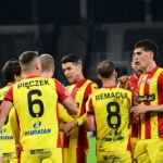 Korona prowadziła, ale wraca do Kielc bez choćby punktu - Radio Kielce 16.03.2026. Szczecin. Mecz 25. kolejki PKO BP Ekstraklasy: Pogoń Szczecin - Korona Kielce / Fot. PAP/Marcin Bielecki