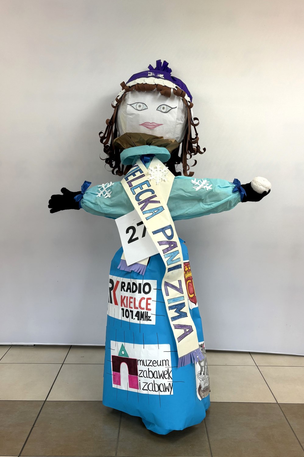 Radio Kielce. XV Konkurs na Najpiękniejszą Marzannę / źródło: Radio Kielce