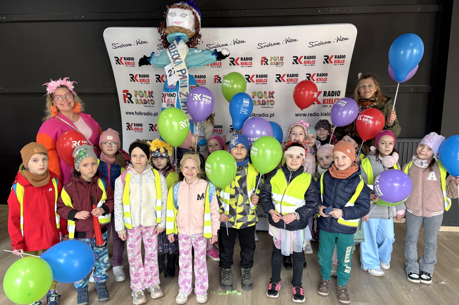 Radio Kielce. XV Konkurs na Najpiękniejszą Marzannę / źródło: Radio Kielce