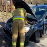 03.03.2026. Wólka Gieraszowska. Kolizja / źródło: straż pożarna