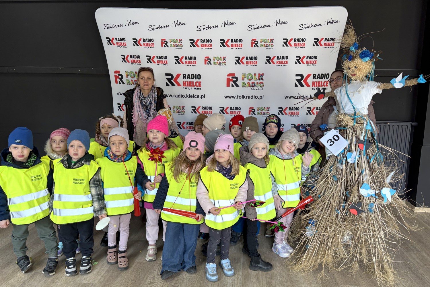 Radio Kielce. XV Konkurs na Najpiękniejszą Marzannę / źródło: Radio Kielce