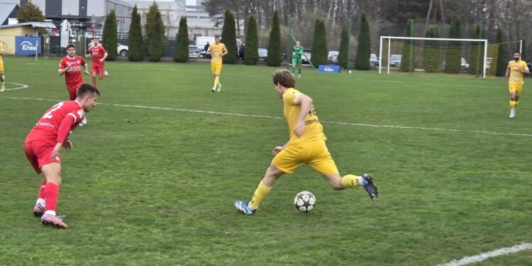 28.03.2026. Połaniec. Mecz 3 ligi Czarni Połaniec - Wisła II Kraków / Fot. Maciej Makuła - Radio Kielce