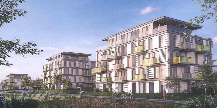 Inwestycja deweloperska przy ul. Piekoszowskiej / Wizualizacja