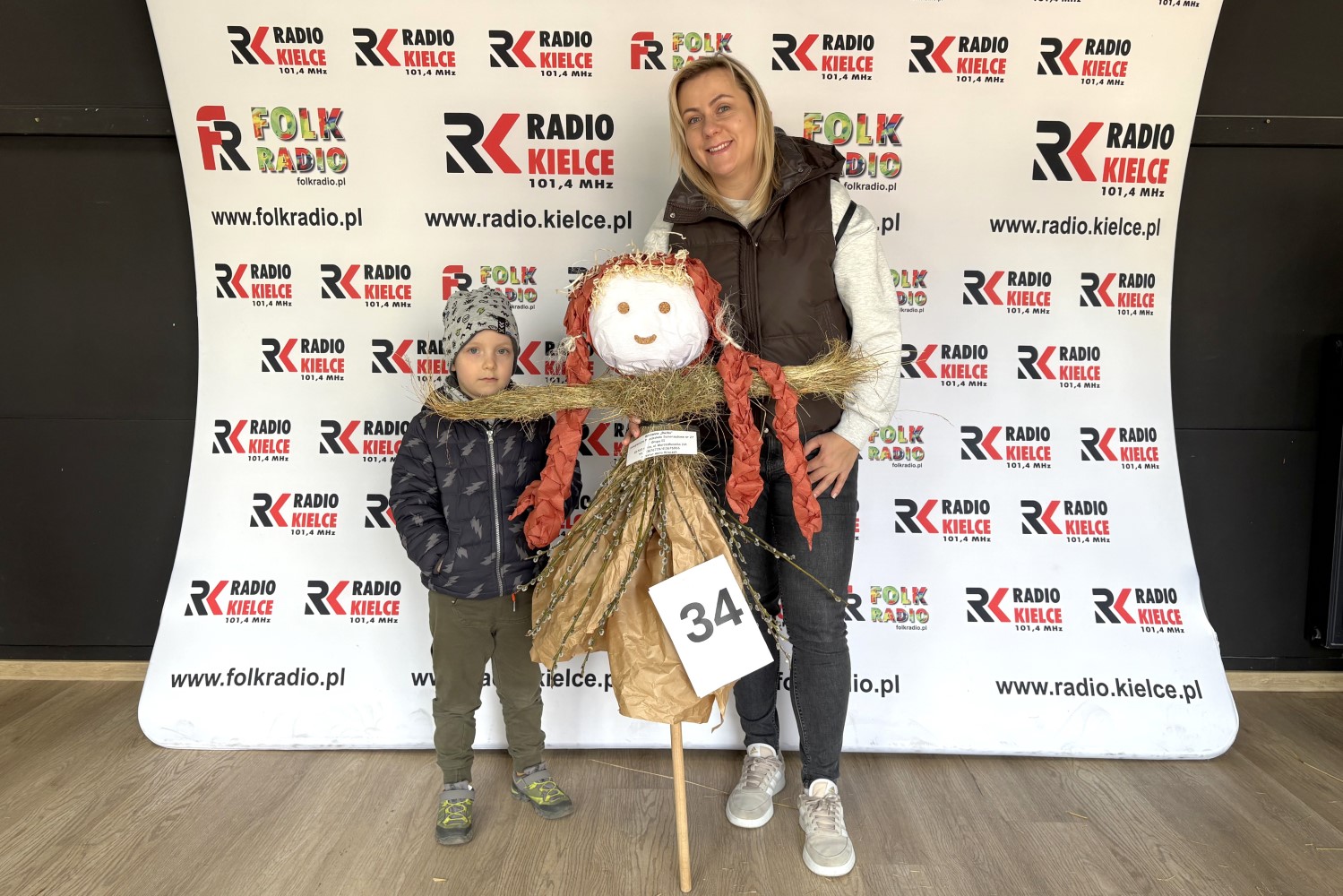 Radio Kielce. XV Konkurs na Najpiękniejszą Marzannę / źródło: Radio Kielce