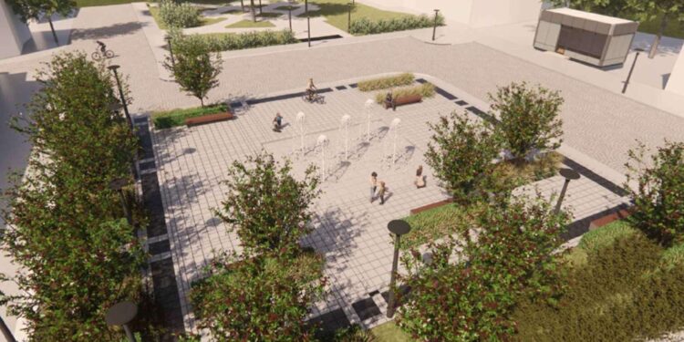 Ożarów - wizualizacja