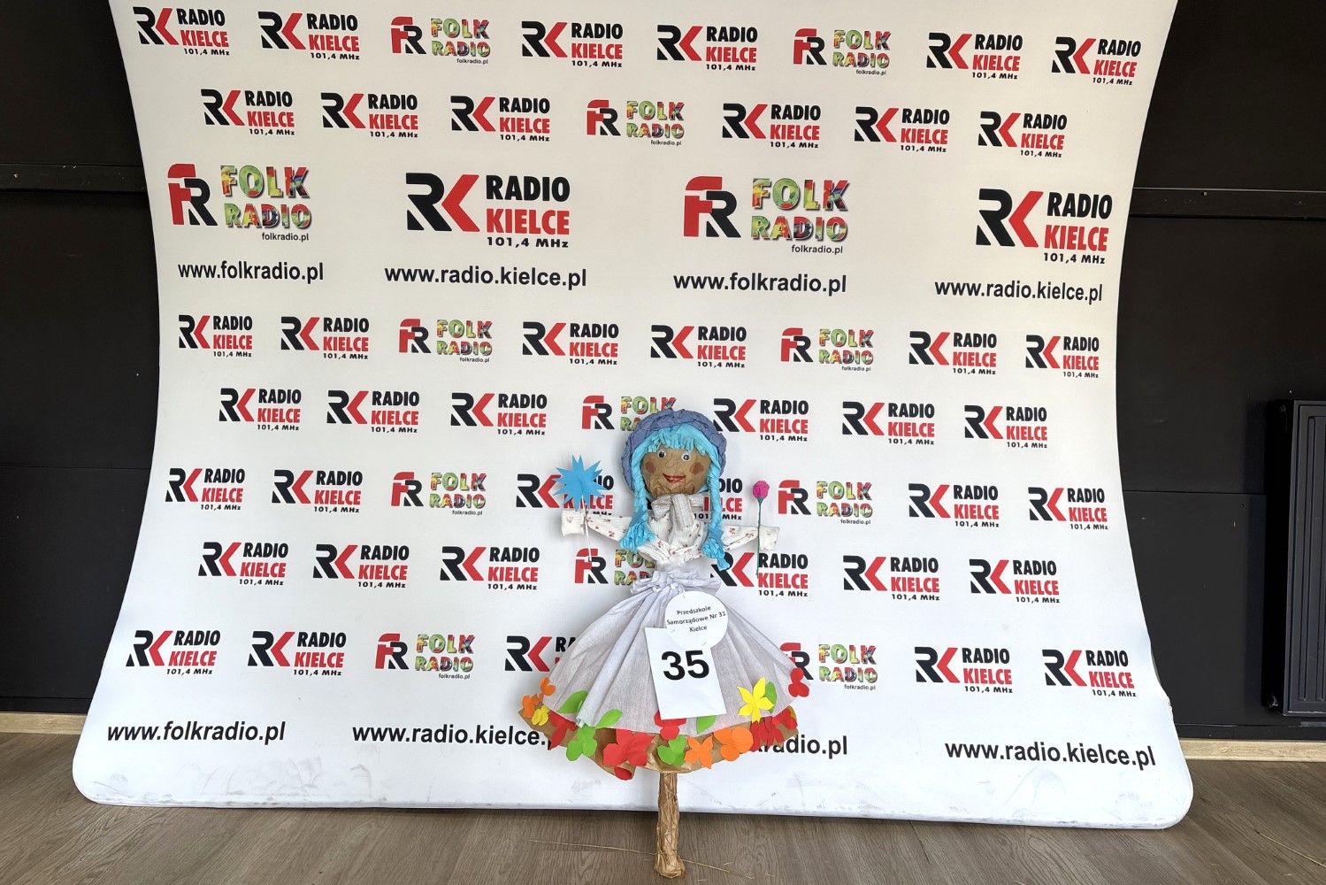 Radio Kielce. XV Konkurs na Najpiękniejszą Marzannę / źródło: Radio Kielce