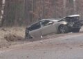 01.03.2026. Niestachów. Wypadek / Źródło: Na Drodze Świętokrzyskie - Facebook