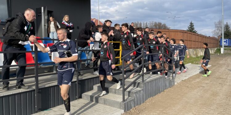 22.03.2026. Kazimierza Wielka. Betclic 3. Liga. Sparta Kazimierza Wielka - Sokół Kolbuszowa Dolna / Fot. Kamil Król - Radio Kielce