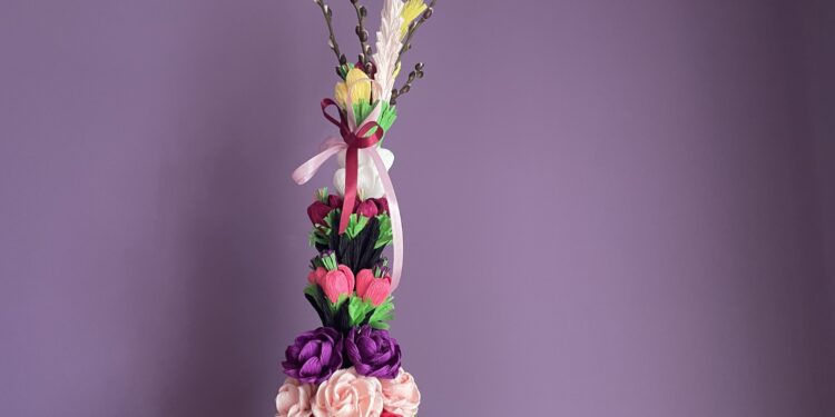 Palma KGW Kukułki z Rzeczycy Mokrej / Fot. Grażyna Szlęzak-Wójcik - Radio Kielce