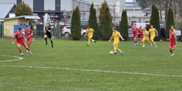 28.03.2026. Połaniec. Mecz 3 ligi Czarni Połaniec - Wisła II Kraków / Fot. Maciej Makuła - Radio Kielce