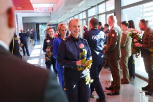 09.03.2026. Kielce. Mundurowy Dzień Kobiet w Targach Kielce / Fot. Wiktor Taszłow - Radio Kielce