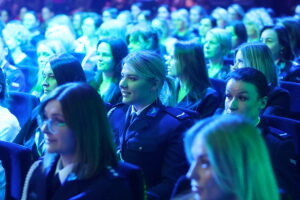 09.03.2026. Kielce. Mundurowy Dzień Kobiet w Targach Kielce / Fot. Wiktor Taszłow - Radio Kielce