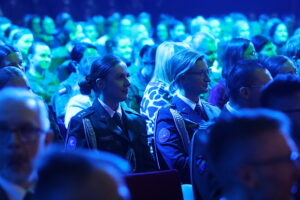 09.03.2026. Kielce. Mundurowy Dzień Kobiet w Targach Kielce / Fot. Wiktor Taszłow - Radio Kielce