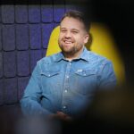 Marek Materek - prezydent Starachowic był gościem programu „Dzień dobry, to Ja! Rozmowy inne niż wszystkie w Radiu Kielce”. / Fot. Wiktor Taszłow - Radio Kielce