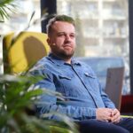 Marek Materek - prezydent Starachowic był gościem programu „Dzień dobry, to Ja! Rozmowy inne niż wszystkie w Radiu Kielce”. / Fot. Wiktor Taszłow - Radio Kielce