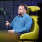 Marek Materek - prezydent Starachowic był gościem programu „Dzień dobry, to Ja! Rozmowy inne niż wszystkie w Radiu Kielce”. / Fot. Wiktor Taszłow - Radio Kielce