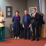 11.03.2026. Kielce. Wernisaż wystawy pt. „Baśniowy świat Juliusza Szczęsnego Batury w ekslibrisie i małej grafice” / Fot. Wiktor Taszłow - Radio Kielce