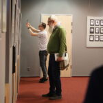 11.03.2026. Kielce. Wernisaż wystawy pt. „Baśniowy świat Juliusza Szczęsnego Batury w ekslibrisie i małej grafice” / Fot. Wiktor Taszłow - Radio Kielce