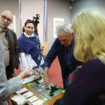 11.03.2026. Kielce. Wernisaż wystawy pt. „Baśniowy świat Juliusza Szczęsnego Batury w ekslibrisie i małej grafice” / Fot. Wiktor Taszłow - Radio Kielce