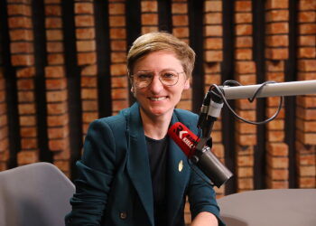 ROZMOWA DNIA. Agata Wojda, prezydent Kielc - Radio Kielce 16.03.2026. Radio Kielce. Rozmowa Dnia. Na zdjęciu: Agata Wojda - prezydent Kielc / Fot. Wiktor Taszłow - Radio Kielce